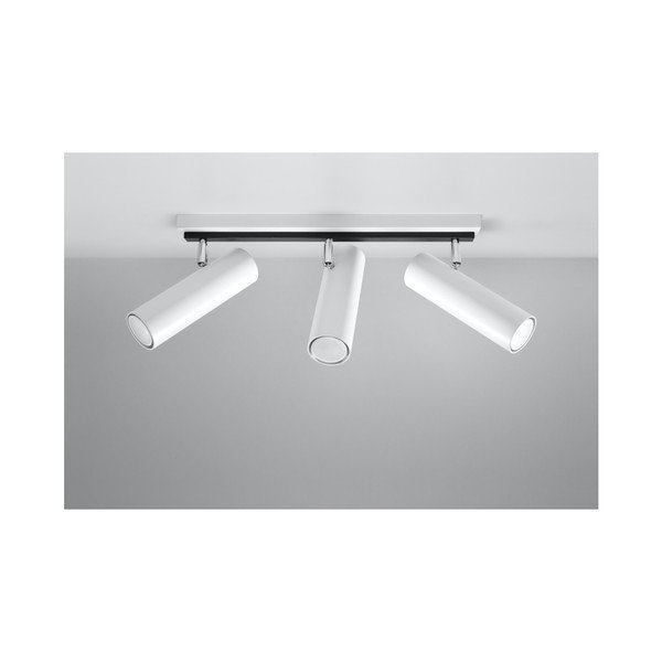 Lampada da soffitto bianca Mira Tres - Sollux-image-1