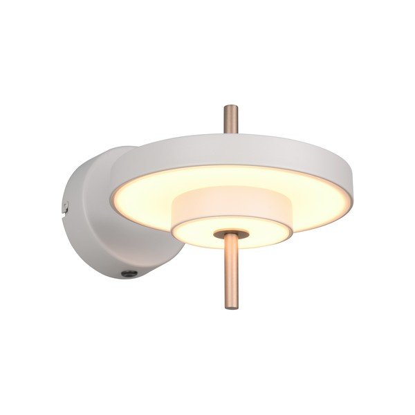 Lampada da parete LED avorio con struttura flessibile/con intensità regolabile ø 20 cm Keaton – Trio