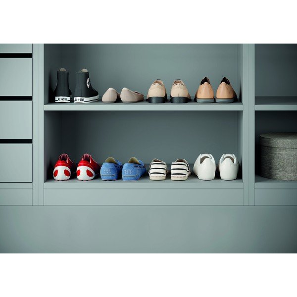 Set di 2 portascarpe in acciaio inox bianco Cipok - Metaltex-image-3