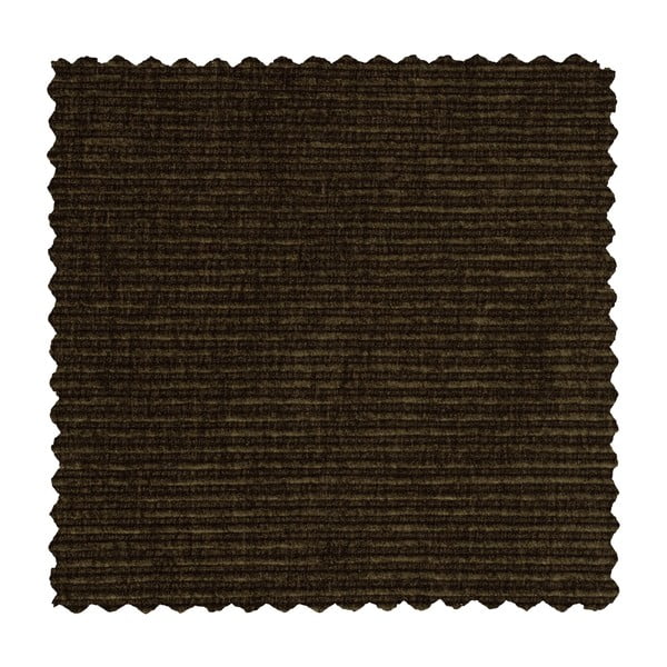 Poggiapiedi verde scuro con rivestimento in velluto a coste Statement – WOOOD-image-1
