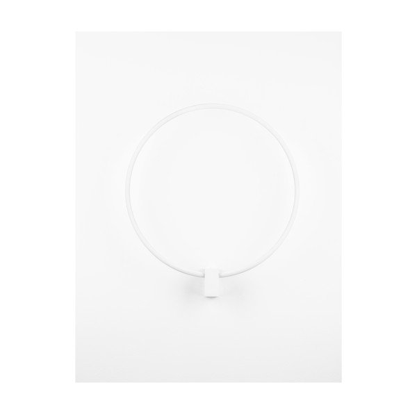 Lampada da parete LED bianco opaco in alluminio con intensità regolabile Cercio – Nova Luce-image-4