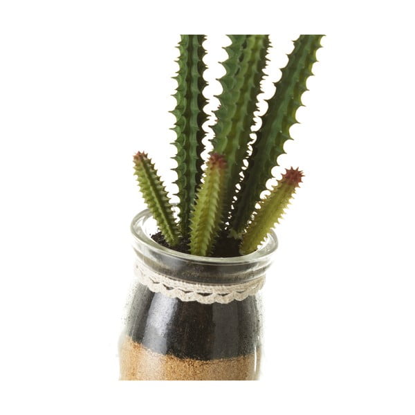 Piante artificiali in set da 4 (altezza 18 cm) Cactus - Casa Selección-image-1