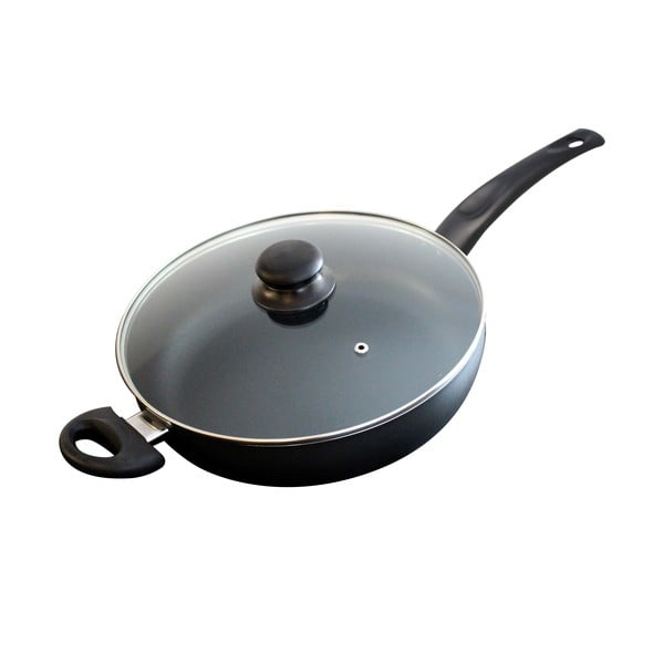 Padella in alluminio con coperchio in vetro , ø 28 cm - ELO-image-2