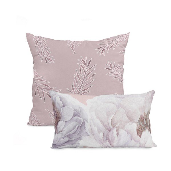 Set di 2 federe in cotone Basic Soft Bouquet - Happy Friday