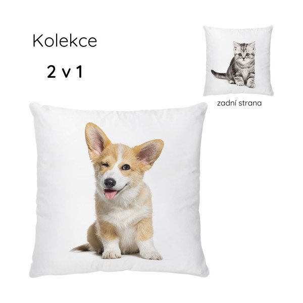 Cuscino per bambini in raso di cotone 45x45 cm The Cutest Ones – Butter Kings-image-3