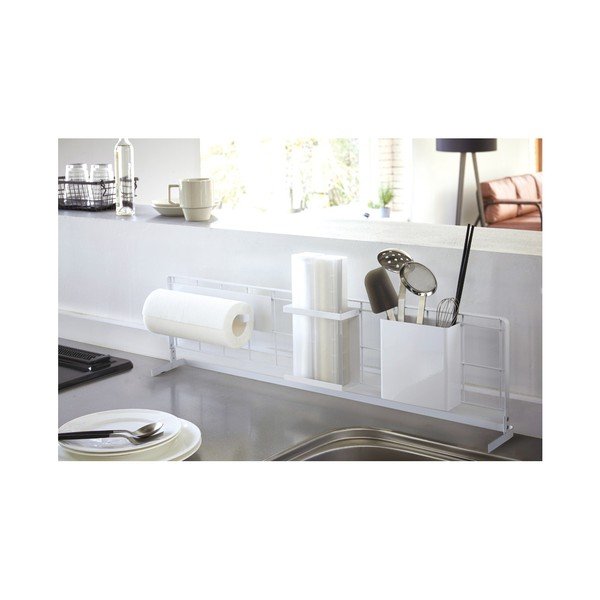 Pannello da cucina White Tower Grid, 80 x 21 cm - YAMAZAKI-image-2