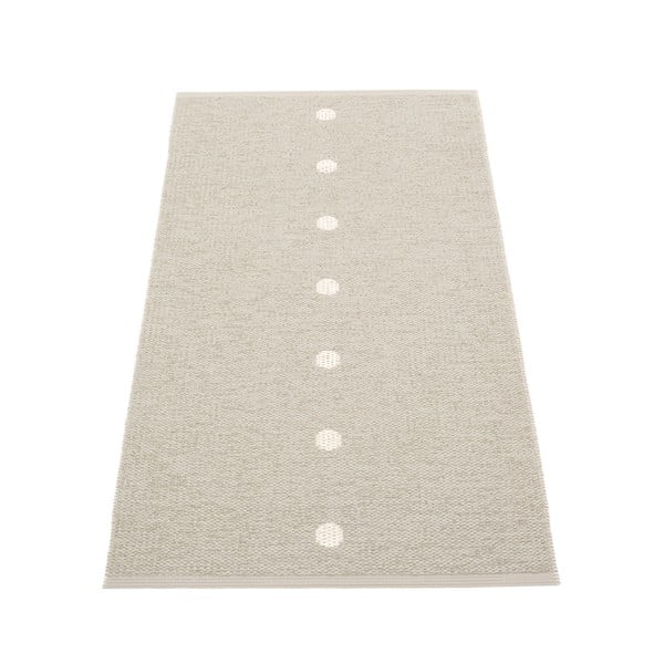 Tappeto da interno/esterno beige/color crema 70x140 cm Peg Linen Vanilla – Pappelina