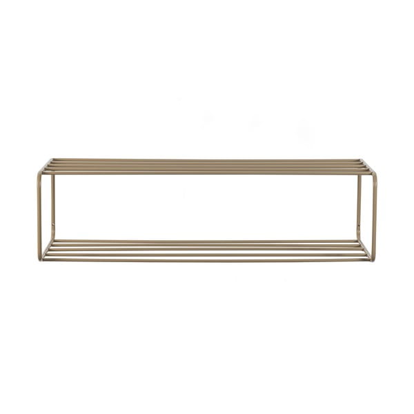 Scarpiera pensile in metallo marrone chiaro Josse - WOOOD-image-1