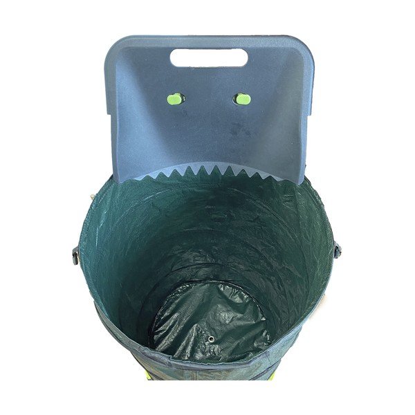 Carrello da giardino pieghevole con pala per foglie - Garden Pleasure-image-1