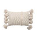 Cuscino decorativo bianco Cotone, 20 x 35 cm - Bloomingville