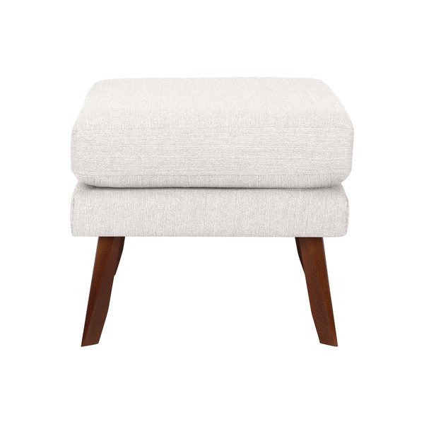 Sgabello bianco panna Elena - Mazzini Sofas-image-1