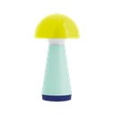 Lampada da tavolo a LED dimmerabile giallo-blu (altezza 18 cm) Bobbi - Remember