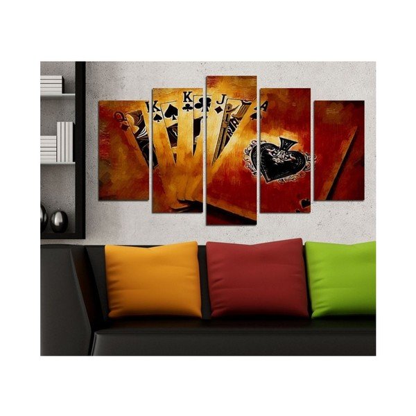 Pittura in più parti Ganilo, 102 x 60 cm - 3D Art-image-1