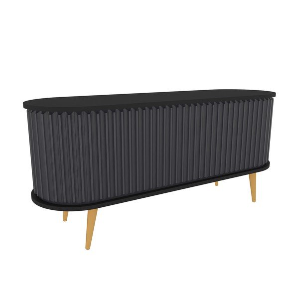 Mobile TV antracite 140x64 cm Stor - Kalune Design-image-2