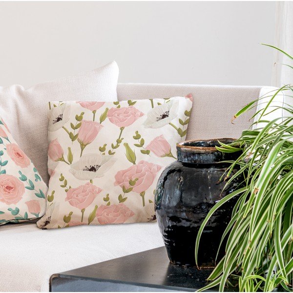 Federa 45x45 cm Soft Roses - Butter Kings-image-1