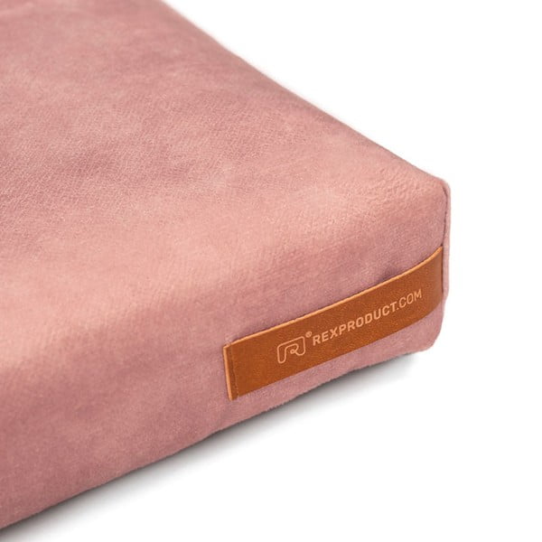 Materasso rosa per cani in ecopelle 40x50 cm SoftPET Eco S - Rexproduct-image-3