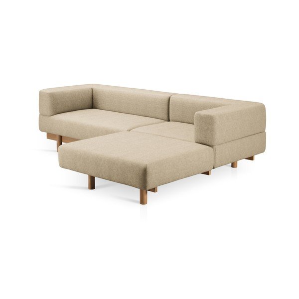Divano in lana beige 260 cm Alchemist - EMKO-image-2