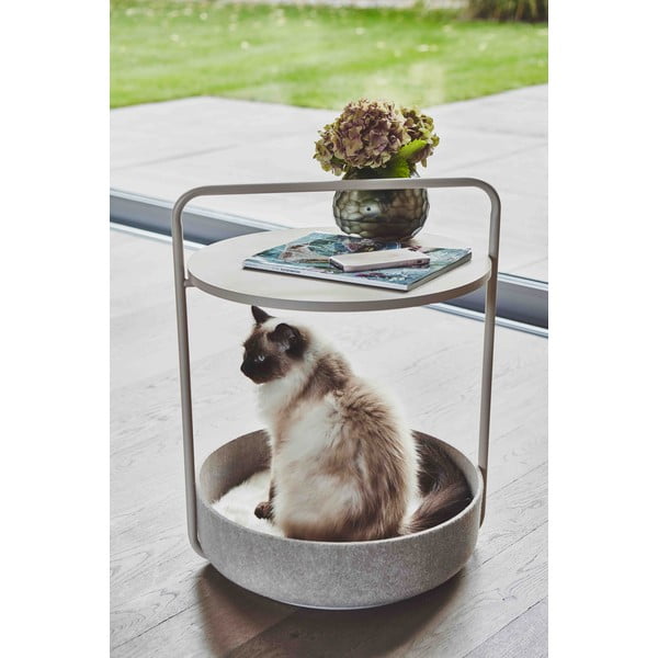 Tavolino rotondo ø 50 cm Tavolino Nougat - MiaCara-image-1