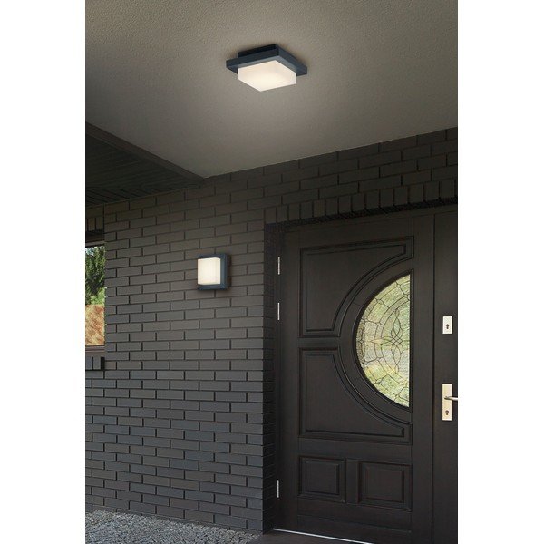 Illuminazione esterna LED da parete (altezza totale 14 cm) Hondo – Trio-image-2