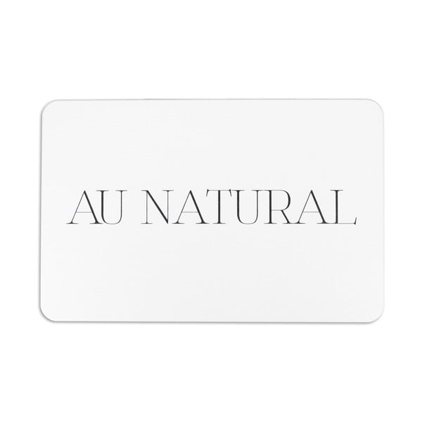 Tappetino da bagno bianco 39x60 cm Au Natural - Artsy Doormats