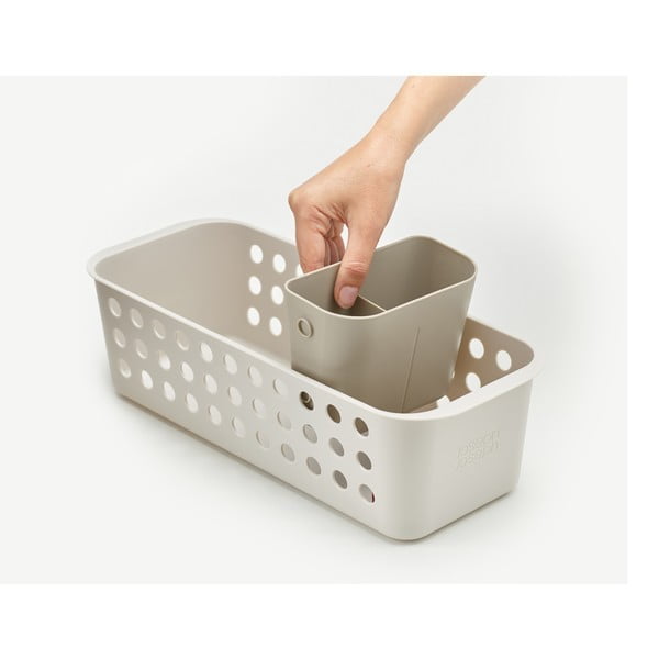 Organizer da bagno beige EasyStore – Joseph Joseph-image-4