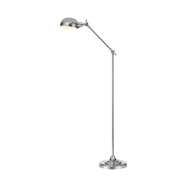 Lampada da terra in argento (altezza 143 cm) Portland - Markslöjd