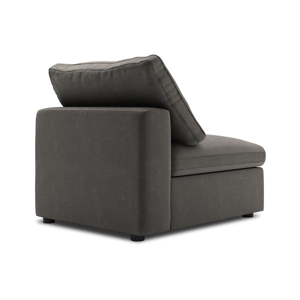 Parte centrale marrone scuro del divano modulare in velluto a coste Galaxy - Windsor & Co Sofas-image-3