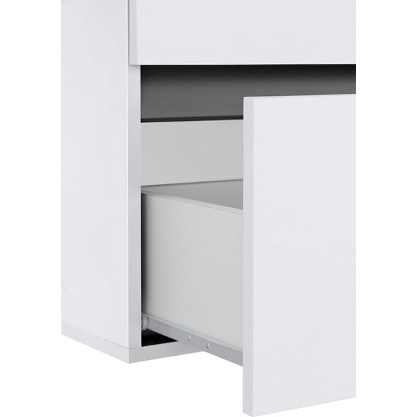 Mobile per bagno bianco da parete senza lavabo 60x52 cm Wisla - Støraa-image-4