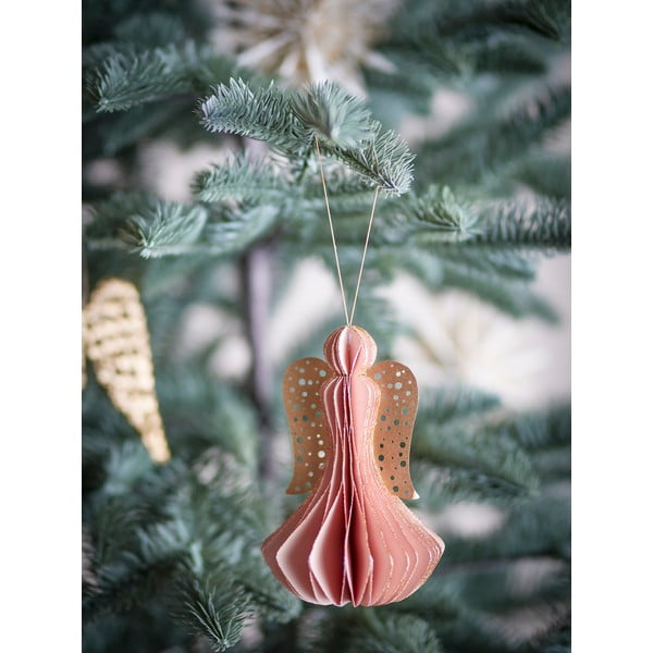 Decorazione per albero di natale in carta ø 9 cm Ingi – Bloomingville-image-1