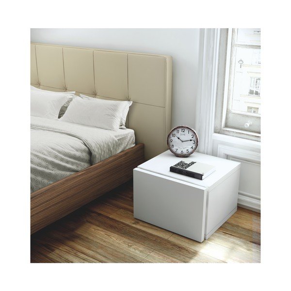 Comodino bianco Float - TemaHome-image-1