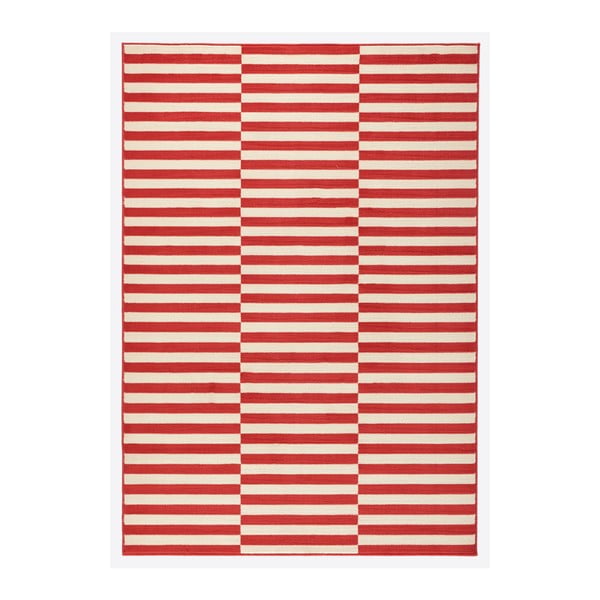Tappeto rosso e bianco Pannello, 200 x 290 cm Gloria - Hanse Home