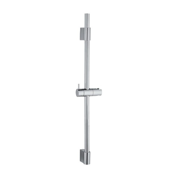 Asta doccia a parete in acciaio inox argento lucido 70 cm Classic - Wenko