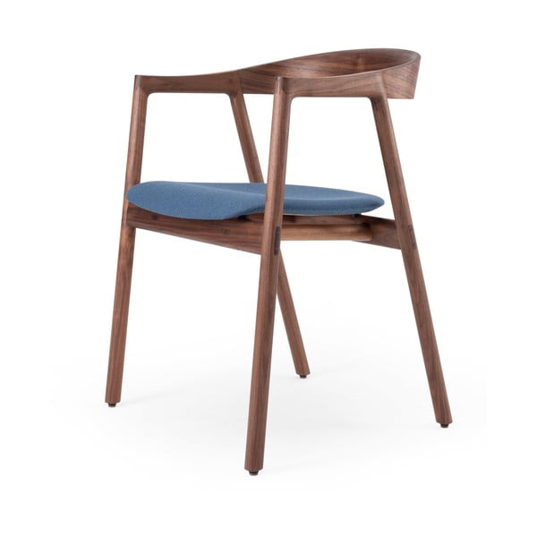 Sedia da pranzo blu/marrone Muna – Gazzda