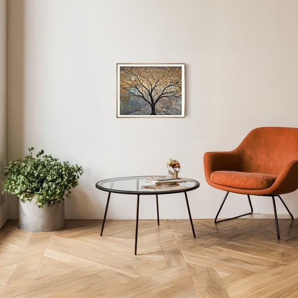Quadro 40x50 cm Golden Tree  -image-1