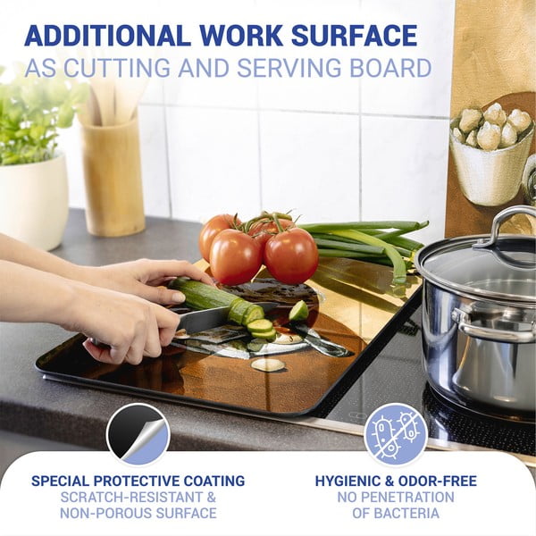 Set di 2 coperchi in vetro per fornelli Coffee - Wenko-image-4