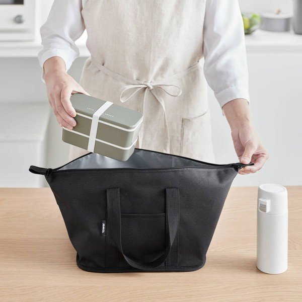 Borsa termica nera 8 l Tower – YAMAZAKI-image-3