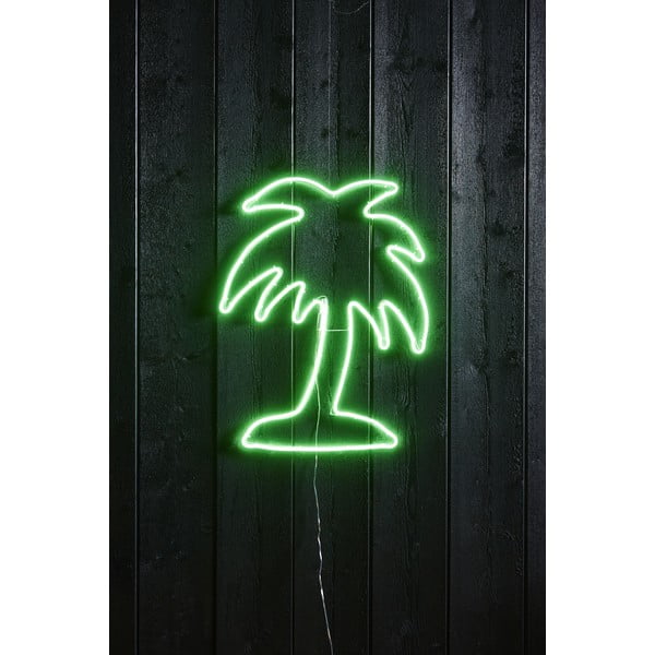 Decorazione luminosa al neon da parete Flatneon Palm, altezza 65 cm - Star Trading