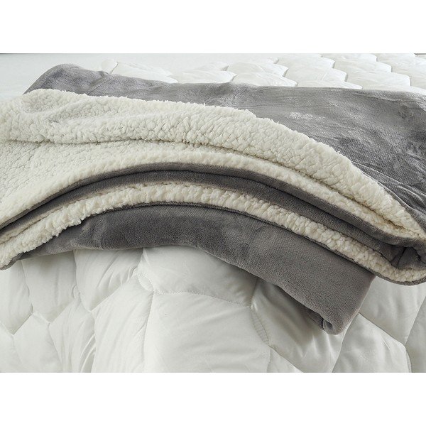 Coperta con agnello 150x200 cm - B.E.S.-image-1