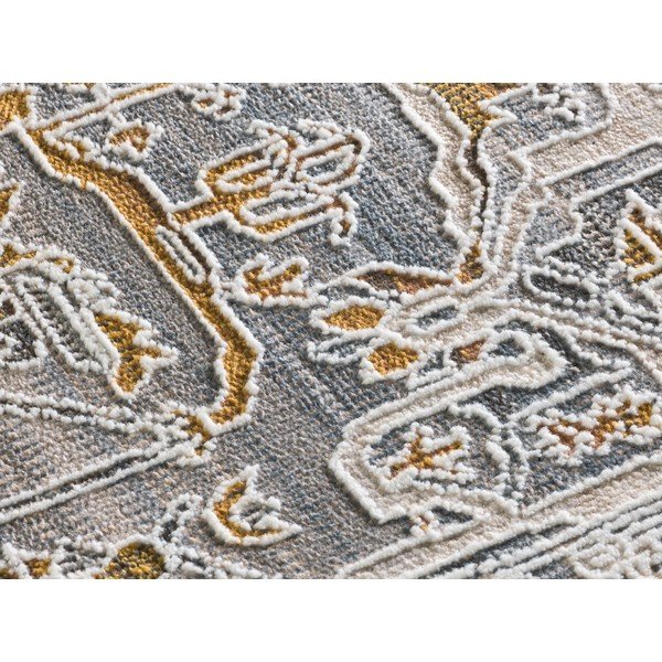 Tappeto blu polveroso 77x150 cm Berta – Universal-image-4