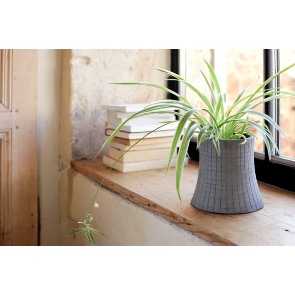 Vaso in cemento ø 16,5 cm Nuclear Plant - Lyon Béton-image-1