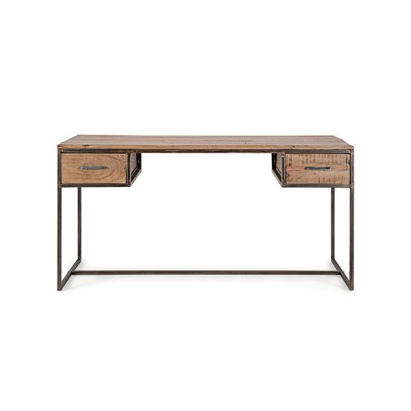 Scrivania con piano in acacia 60x150 cm Elmer – Bizzotto-image-3