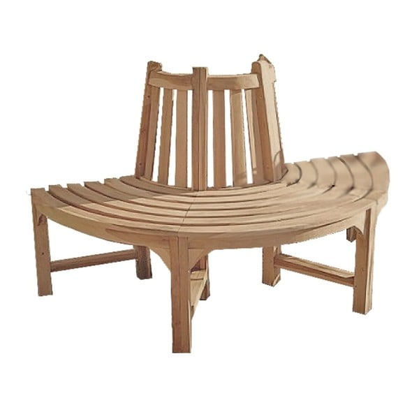 Panchina da giardino in legno marrone Java - Garden Pleasure