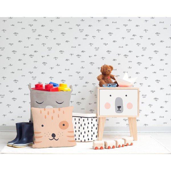 Comodino per bambini in legno di pino Polar Bear - The Wild Hug-image-1