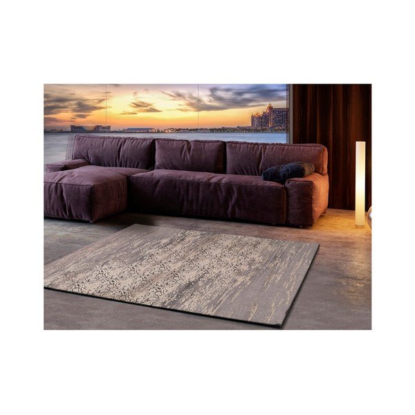 Tappeto grigio , 140 x 200 cm Arabela Beig - Universal-image-1