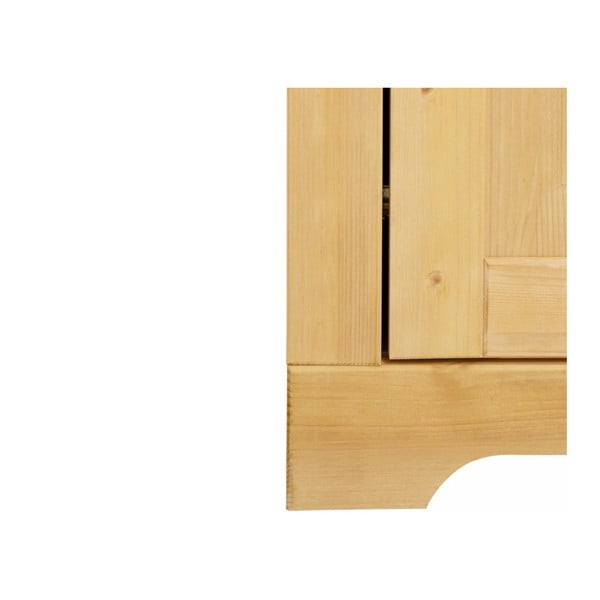 Vetrina in legno di pino di colore naturale 180x35 cm Lisa - Støraa-image-4