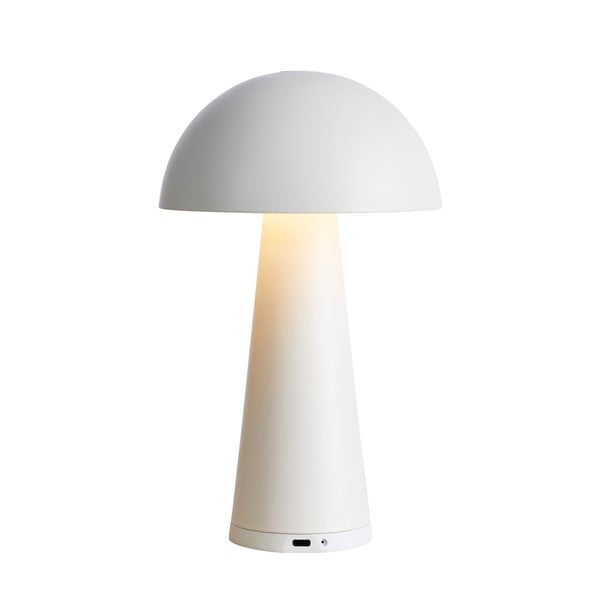 Lampada da tavolo a LED bianca (altezza 26,5 cm) Fungi - Markslöjd