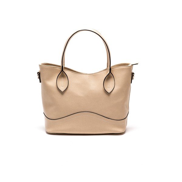 Kožená kabelka Anna Luchini 08 Beige