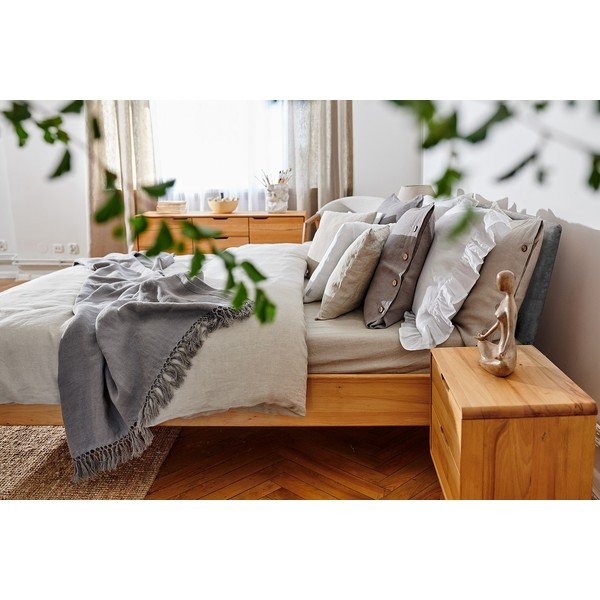 Letto matrimoniale in legno di faggio 160x200 cm Greg 3 - The Beds-image-4