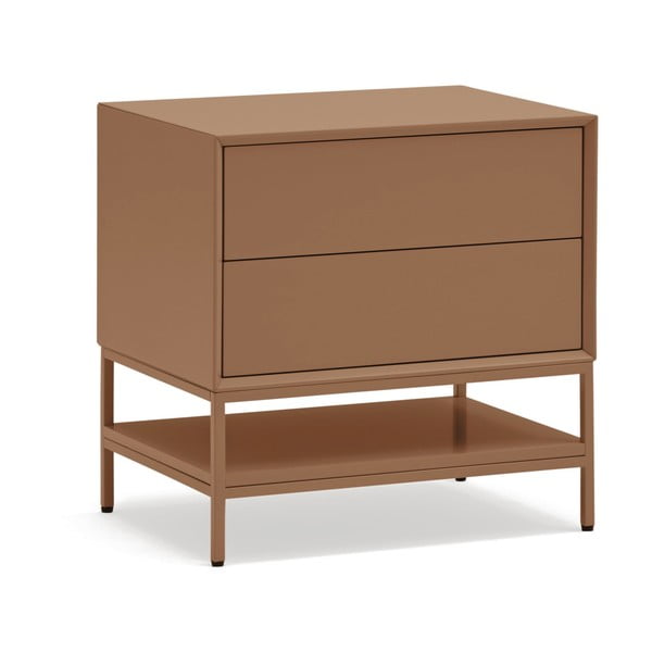 Comodino color mattone Platt – Teulat