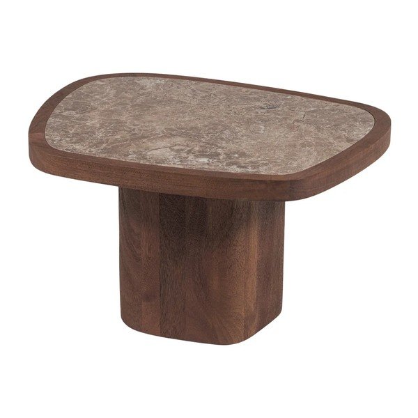 Tavolino da salotto marrone 60x70 cm Granu – WOOOD